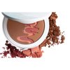 Flyte.70 Color Back Burnished Bronze Facial Powder - Face Makeup Setting Powder Blendable with Moisturizing Squalene Bronzer Foundation Long Lasting Shimmer Contour Makeup Sun Kissed Tan Look 3 Shades