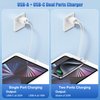 (6ft+10ft) for iPhone 15 Charger Fast Charging, iPad Pro Fast Charger, USB C to USB C Cable & 20W Dual Port USB Charger, USB C Charging Block for iPhone15/ 15 Pro/15 Pro Max,iPad Pro/Air/Mini,Android