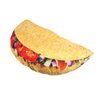 ZIGFRUIT Taco Plush Pillow Mexican Food Funny 3D Giant Food Plush Stuffed Pillow Novelty Throw Cushion Stuffed Animal Toy 23"