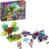 LEGO Friends Baby Elephant Jungle Rescue 41421 Adventure Building Kit; Animal Rescue Playset That Comes with a Toy Truck and Trailer, Plus Friends Emma and Stephanie (203 Pieces)