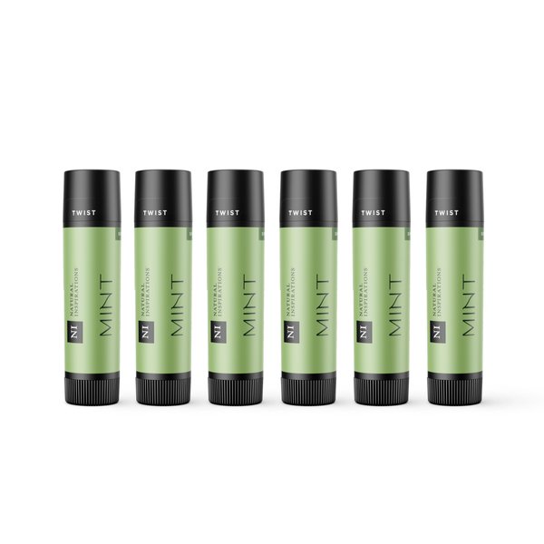 Natural Inspirations Ultra Hydrating SPF 30 Lip Butter 6 Piece Set - Mint