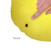 Blinkee Light Up Emoji Heart Eyes Decorative Pillow - Nylon Fill - 18 inch Diameter