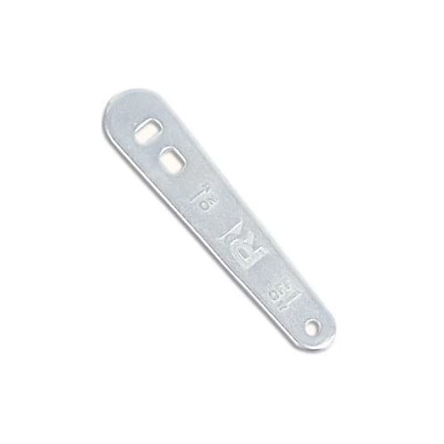 1-Pack Metal Oxygen Cylinder E Wrench with On/Off Arrows