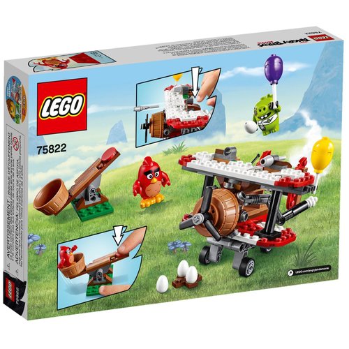 LEGO Angry Birds 75822 Piggy Plane Attack Building Kit (168 Piece)