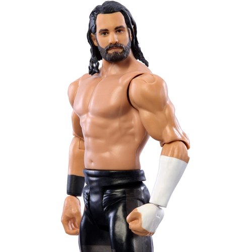 Mattel WWE Seth Rollins Basic Action Figure, 10 Points of Articulation & Life-like Detail, 6-inch Collectible