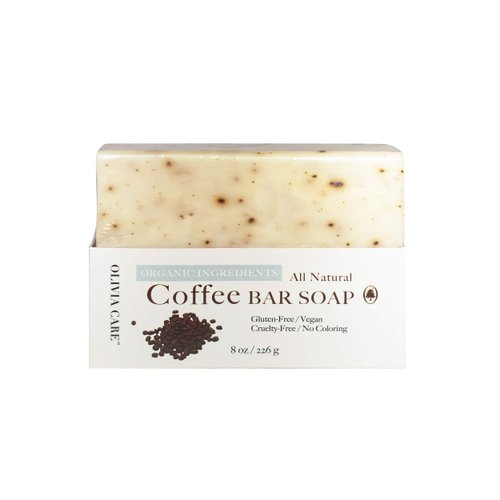 Olivia Care Coffee Bar Exfoliating Bar Soap - 8 OZ