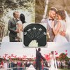 Wedding Hair Pins for Bride, 5PCS Wedding Hair Pins Silvers with Rhinestone Hair Accessories for Wedding (Silver Clear)