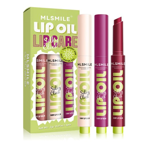 3 Colors Butter Gloss Lip Oil, Tinted Lip Blam Plumping Hydrating Lipstick Plump Lip, Non-Stick Cup Long Lasting Mirror Lip Glaze Shiny Lip Balm Set