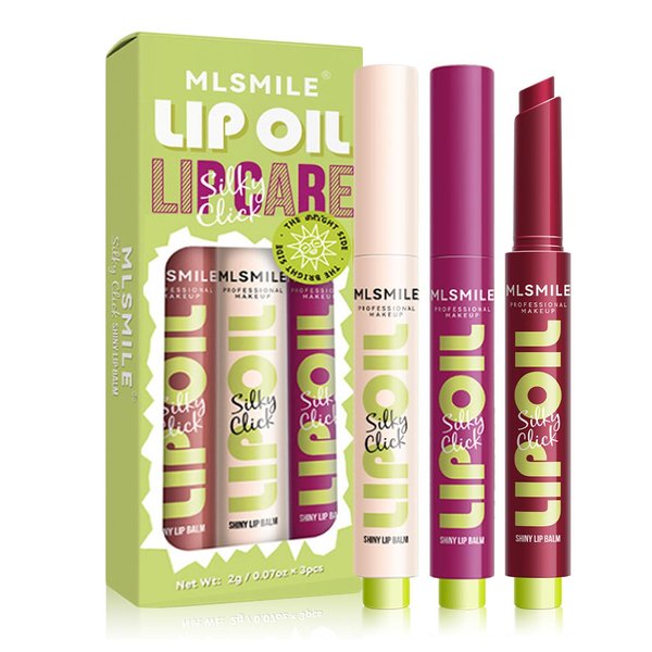 3 Colors Butter Gloss Lip Oil, Tinted Lip Blam Plumping Hydrating Lipstick Plump Lip, Non-Stick Cup Long Lasting Mirror Lip Glaze Shiny Lip Balm Set