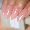 FANNEST Nude Gel Polish,Neutral Sheer Nude Pink Clear Gel Polish Soak Off LED UV15ml, Nail Lamp Translucent Gel Polish Nail Art Gel,Halloween Nails Art(Pink Red)