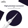 NMKL38 Inox Curved Blade Cuticle Tower Point Scissors Cuticle Nipper Pliers Dead Skin Remover Beauty Grooming Kit for Nail Eyebrow Eyelash