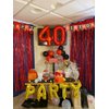 17 Balloon Numbers Red 40 In, 17th Birthday Decorations for Boys Girls, 71st Happy Birthday Party Decorations Big Foil Mylar Balloons, Super Mario Birthday Party Supplies