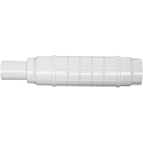 Spears S118 Series PVC Pipe Fitting, Repair Coupling with EPDM O-ring, White, 3/4" Spigot x 3/4" Socket