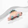 Cute Dinosaur Hair Clip,Acetate Claw Clips,Hair Clips for Women,Pink