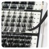 ANNAFRIS Lash Extension Kit,DIY Lash Clusters Eyelash Extensions Kit,Individual Lashes Kit with Lash Bond and Seal, Lash Remover and Lash Tweezers for Self Use (A-JS Kit)