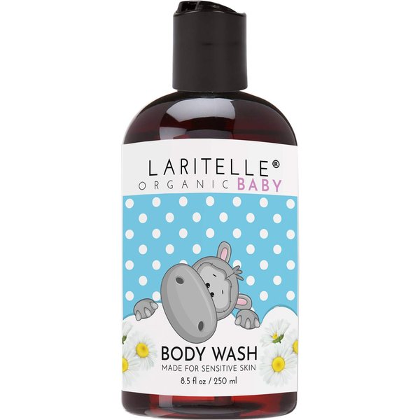Laritelle Organic Unscented Body Wash 8.5 oz