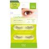 D-UP False Eyelashes Lashever Natural Series, Japanese Natural Looking Fake Eyelashes A Day Long Lasting Wear, Reusable Strip, Lightweight & Comfortable, 2 Pairs, Natural 106 Black