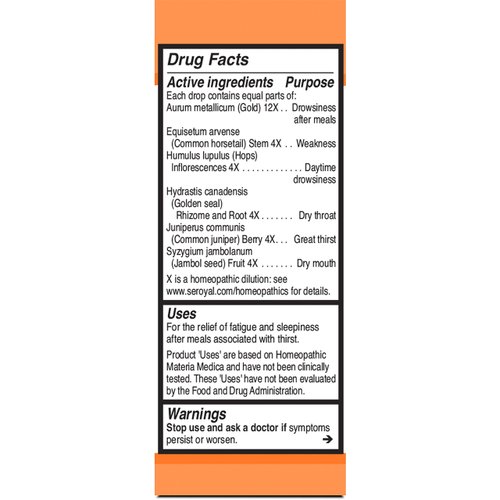 UNDA 34 Numbered Compounds | Homeopathic Preparation | 0.7 fl. oz.