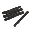 HeeYaa Nail File 10 PCS Professional Double Sided 100/180 Grit Nail Files Emery Board Black Manicure Pedicure Tool and Nail Buffering Files