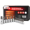 EPAuto Torx Bit Socket Set, Star Socket T8-T60, Cr-V, 13 Pieces