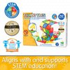 The Learning Journey: Techno Tiles Base Set Orignal Educational STEM Preschool Stacking Toy Construction Building Blocks 240+ Pieces Toys & Gifts for Boys & Girls Ages 4,5,6,7,8 Years and Up