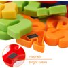 Magnetic Letters Numbers Alphabet ABC 123 Fridge Magnets Plastic Educational Toy Set Preschool Learning Spelling Counting Uppercase Lowercase Math for 3 4 5 Years Kids(78 pcs)