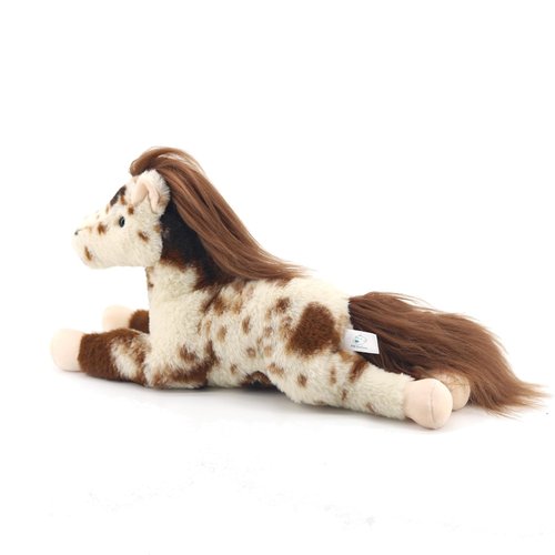 MR VIVICARE 15" Spotted Horse Stuffed Animals for Boys and Girls,Soft and Adorable Stuffed Horse Plush Toys for Newborn Babies and Kids,Great Gifts on Birthday,Christmas,Machine Washable