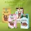 24 Pack Sloth Party Favor Bags - Jungle Animal Sloth Birthday Party Supplies for Kids, Sloth Treat Goodie Bags Cute Animal Candy Gift Bags for Sloth Party Favors and Theme Birthday Party Decorations