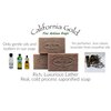 California Gold Artisan Soaps Lavender Bar Soap-Natural & Organic with Anti-Aging Comfrey Root. 1-4oz. Bar