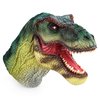 Gemini&Genius Dinosaur Toys Tyrannosaurus Rex Puppets with Audio Support, Dinosaurs Hand Puppet Halloween Scary Toys Role Play and Party SuppliesToys for Kids 3-12 Years Old