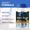 (2 Pack) Neuro Sharp Brain Supplement, NeuroSharp Capsules Memory and Focus Premium All Natural Nootropic Blend Advanced Support, Neuro Sharpe Brain Booster Pills Cognitive Function (120 Capsules)