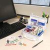 First Aid Only 6060 10-Person Emergency First Aid Kit for Office, Home, and Worksites, 57 Pieces
