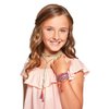 Make It Real: Gold-Link Suede Bracelets Kit - Create 6 Unique Cord & Tassel Charm Bracelets, 105 Pieces, Includes Play Tray, DIY Link & Bead Jewelry Kit, Tweens & Girls, Arts & Crafts, Kids Ages 8+