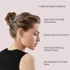 JULIYOOYO 10PCS Hair Scrunchie for Women Satin Hair Tie Suitable for Thin and Thick Hair Soft Hairbands Ponytail Holder Classic Elastic Hair Bands No Damage(Multi-color)