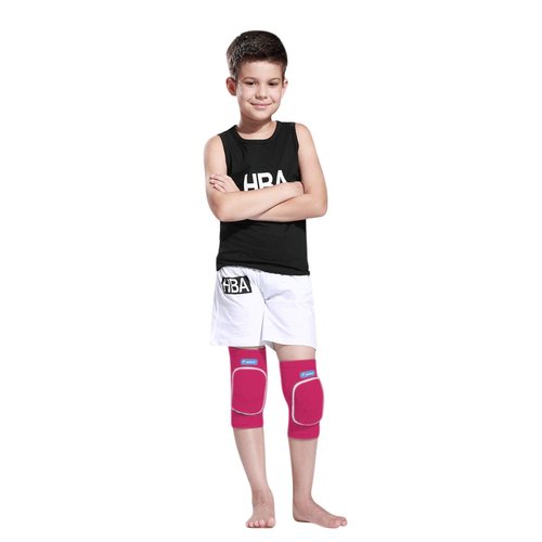 JUMISEE Kids Boys Girls Anti-Slip Padded Sponge Protective Knee Pads, Flexible Elastic Knee Brace Knee Support for Dance Football Volleyball Skating Basketball Sports for Teenagers