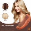 YAKUNCL Thickened Peach Wood Comb, Carved Wooden Comb, Anti Static Wooden Comb, Wooden Comb for Women, Wooden Hair Comb for All Hair Styles