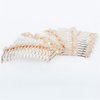 2018-2020 The most popular fashion Bridal hair accessories rhinestone pearl alloy hair comb wedding hairpin (02)