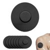 60 Pieces Waterproof Sensor Covers for Freestyle Libre 1/2/3, Sweatproof CGM Sensors Adhesive Patches,Pre-Cut Continuous Glucose Monitor Protection,No Glue in The Center of Tape
