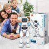 Robot Toys for Kids - Smart Talking Voice Remote Control Robot, Gesture Sensing Programmable Emo Robot Toy for Age 3 4 5 6 7 8 Year Old Boys Girls Birthday Gift Present
