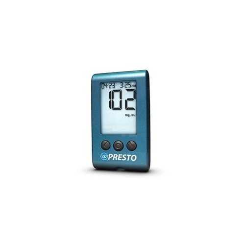Wavesense Presto Blood Glucose Meter Kit & 200 Test Strips - Save 25%!