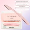 No Mo-Stache Lip Wax and Facial Razor Bundle- Shark Tank Hair Removal Lip Wax Strips - Facial Razor for Hair Removal and Skin Exfoliating - Face Razor for Facial Hair, Upper Lip and Eyebrow Shaping
