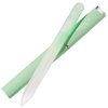 CANVALITE Glass Nail File for Natural Nails Double Sided 180/320 Grit Crystal Nail Files with Case Glass Fingernail File Stocking Stuffers for Women Girls Gifts, Light Green