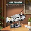 Light Up Acrylic Display Stand for Lego Back to The Future Delorean 10300,5MM Acrylic Lego Display Holders,Apply for Back to The Future Time Machine only(No Model Set Included)