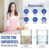 CFS –4 Pack String Wound Water Filter Cartridges Compatible with RS5-DS Models – Removes Bad Taste & Odor – Universal Whole House Replacement Filter Cartridge – 5 Micron