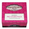 Elegant Lashes Trio Flare - MEDIUM Brown Individual Lashes (Pro Dozen Pack - 12 Trays)