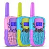 Selieve Outdoor Toys for Kids Ages 4-8, Walkie Talkies for Children Long Distance 22 Channels 2 Way Radio Interactive Toys Birthday Gifts for 3-12 for Girls and Boys