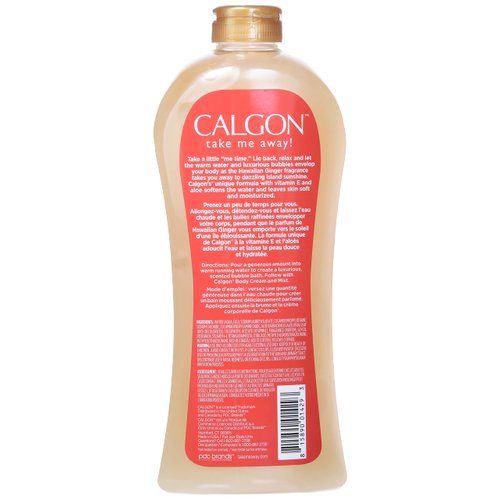 Calgon Skin Silkening Bubble Bath/Hawaiian Ginger 30 Fl. Oz