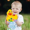 ArtCreativity Musical Walking Duck Pull Toy - Yellow Duck Toy for Kids - Toddler Pull Toy Duck with Lights, Animal Sounds, and Music - Helps Teach Colors, Sounds, and Shapes - Gift for Kids 3 and Up