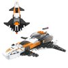 3 in 1 City Space Ship Building Sets Space Shuttle Toys Space Station Spaceship Astronaut Adventure Building Blocks Kit Aerospace Rocket Educational Toy Gift for 6 7 8 9 10 11 12 Year Old (168 Pcs)