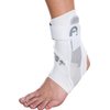 Aircast A60 Ankle Support Brace, Left Foot, White, Small (Shoe Size: Men's 4-7 / Women's 5-8.5)